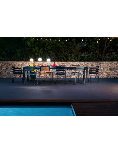 Zahradní kovové křeslo Rythmic | FERMOB-28