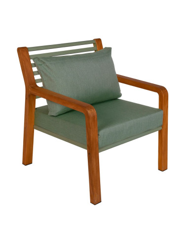 Teak armchair Somerset with upholstery | FERMOB - 2