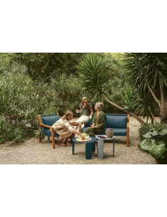 Teak armchair Somerset with upholstery | FERMOB - 3 2