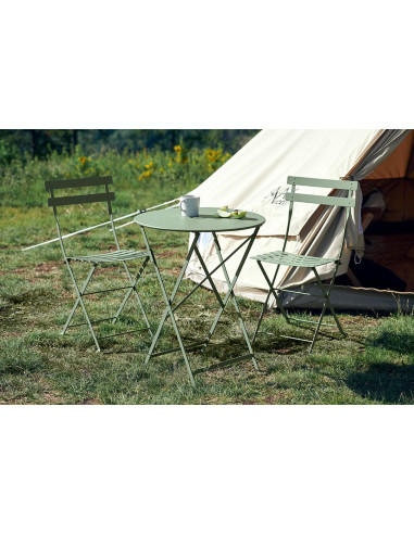 Skládací kovová židle Bistro | FERMOB-32