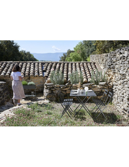 Skládací kovová židle Bistro | FERMOB-35