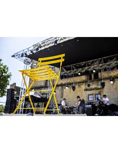 Folding metal chair Bistro | FERMOB - 43
