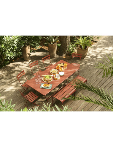 Skládací kovová židle Bistro | FERMOB-45