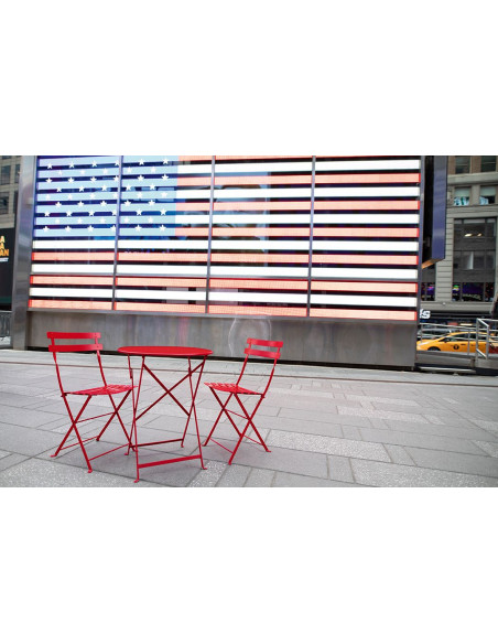 Skládací kovová židle Bistro | FERMOB-47