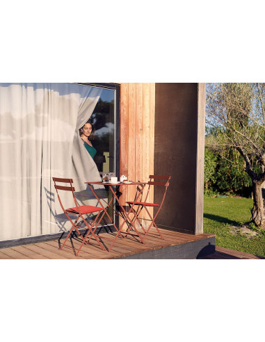 Folding metal chair Bistro | FERMOB - 48