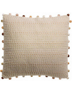 Povlak polštáře Gastounet 45x45 béžový | VIVARAISE-1