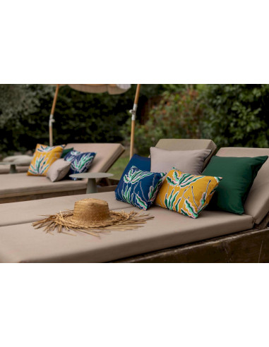 Povlak polštáře Alga  galet 45x45, outdoor | VIVARAISE-3