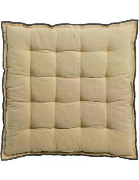 Sedák na židli Grace šedo-béžový 38x38 | WINKLER-1