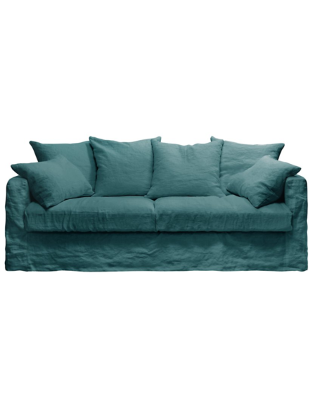 Lněná pohovka Biarritz v barvě natural, š. 206cm | HOME SPIRIT-6