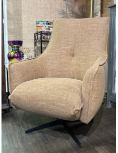 copy of Swing armchair in dark green upholstery | LIVIN ´ UP - 1 2