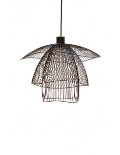 Hanging light Papillon S black | FORESTIER - 1