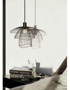 Hanging light Papillon S black | FORESTIER - 1 2