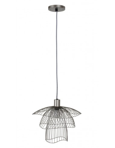 Hanging light Papillon XS metallic taupe | FORESTIER - 1