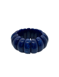 Náramek široký, modrý | dovoz Indie