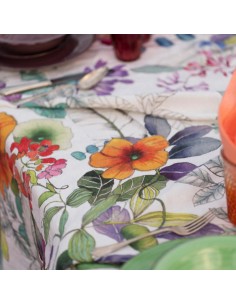 Ubrus s potiskem Maui, 170x270 | TESSITURA TOSCANA TELERIE-1 2