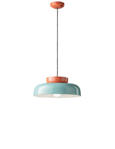 Závěsné svítidlo MARACANÀ C2745 červená/sv. modrá | FERROLUCE