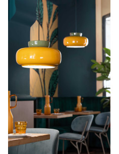 copy of Závěsné svítidlo MARACANÀ C2741 muave/červená | FERROLUCE - 1 2