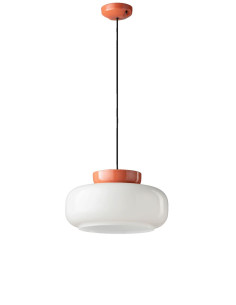 Závěsné svítidlo MARACANÀ C2743 červená/ bílá  | FERROLUCE