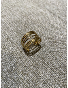 Gold ring made of rings| PIOU PIOU - 1