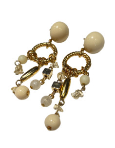 Náušnice s dlouhým boho ověsem | FRANCINE BRAMLI