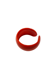 Bracelet solid thin, red | KLÉO PARIS - 1