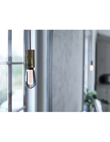 Závěsné světlo Opus - černé s textilním kabelem Raven do zásuvky | NUD COLLECTION - 3