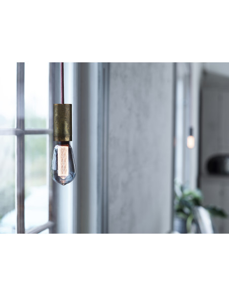 Závěsné světlo Opus - černé s textilním kabelem Raven do zásuvky | NUD COLLECTION - 3