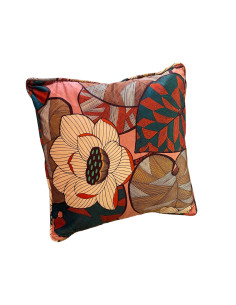 Velvet pillowcase 45x45 IDRIS caramel | THEVENON - 1