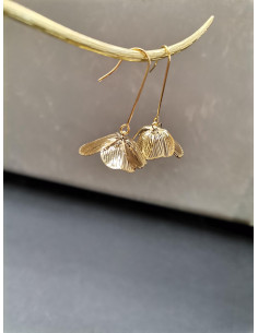 Závěsné náušnice s ověsem ve tvaru květu | PIOU PIOU 2