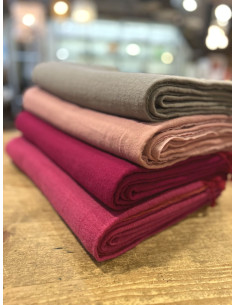 Vlněný pléd - šedý | dovoz Indie 2