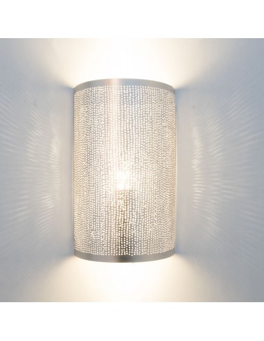 Tepaná nástěnná aplika 1/2 cylinder filisky | ZENZA-4