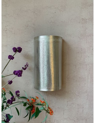 Tepaná nástěnná aplika 1/2 cylinder filisky | ZENZA-2