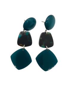 Náušnice s modrými ověsy | FRANCINE BRAMLI