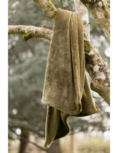 Přehoz - deka Michka Romarin 180x220, zelenohnědý | VIVARAISE 2