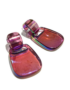 Purple and pink earrings | KLÉO PARIS - 2