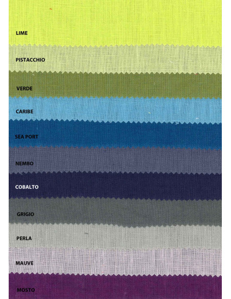 Lněný ubrousek Tiziano 42x42cm, tmavě šedý| TESSITURA TOSCANA TELERIE c