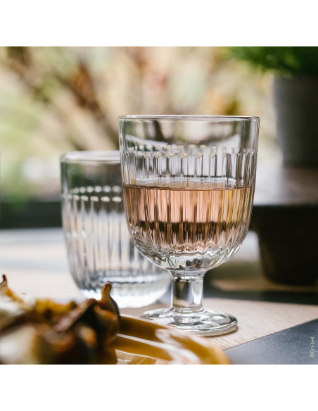 Sklenice na noze Ouessant 22cl čirá | LA ROCHÈRE a