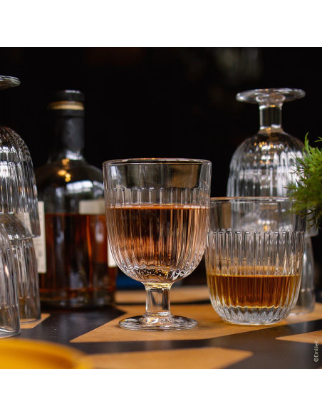 Sklenice na noze Ouessant 22cl čirá | LA ROCHÈRE b