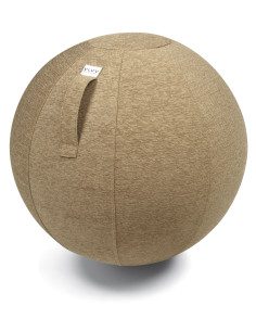 Sitting / yoga ball with fabric cover STOV Macchiato 60-65cm | VLUV - 1