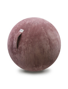 Seating / yoga ball with fabric cover VLIP Rosewood 60-65cm | VLUV - 1