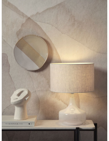 Stolní skleněná lampa Reykjavik se stínítkem...