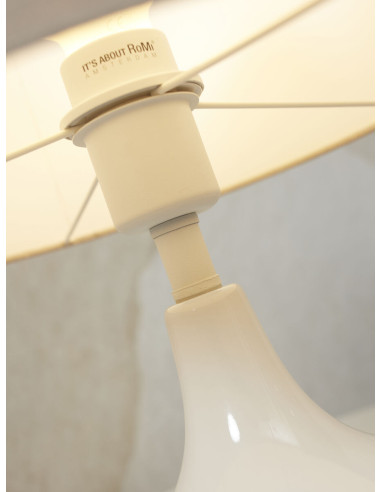 Stolní skleněná lampa Reykjavik se stínítkem...