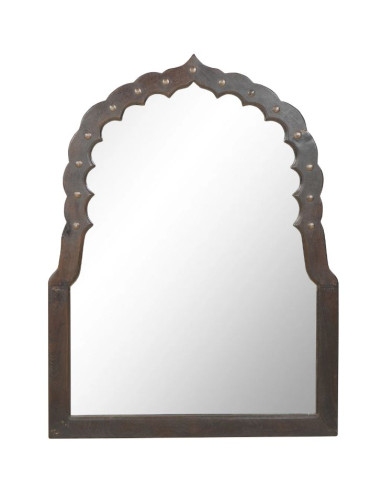 Orientální zrcadlo ve vyřezávaném rámu 92x48 |...