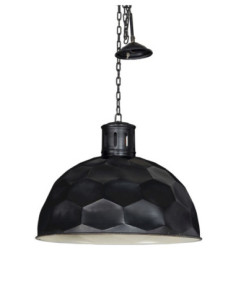 Kovový lustr v industriálním stylu | dovoz Indie