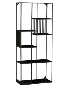 Kovová knihovna s nepravidelným členěním | dovoz Indie