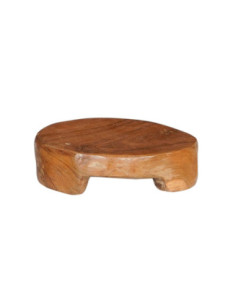 Teakový podstavec Chapátí | dovoz Indie