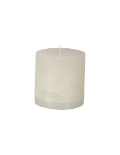 Barevná svíčka Cote Nord Ø10 x 10,5cm, smetanová | AFFARI