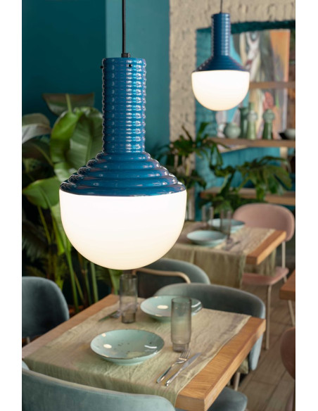 Závěsné svítidlo SELARÒN C2730 zelené | FERROLUCE