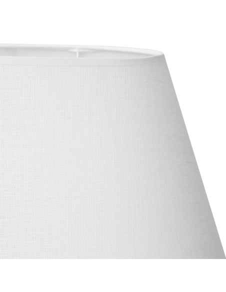 Látkové oválné stínítko 28x17cm, bílý len | CÔTÉ TABLE