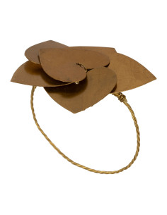 Kroužek na ubrousek Dulsine heart, zlatý | CÔTÉ TABLE 2